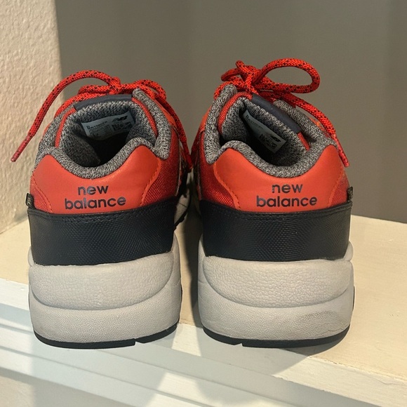 New Balance 580 Elite Edition RED/BLACK Suede Shoes Mens Sz 7D MRT580XR - Picture 7 of 10